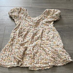 Floral Kids Casual Dress